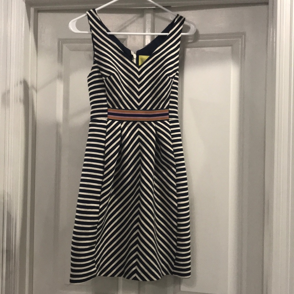 Anthropologie Maeve Mitered Dress